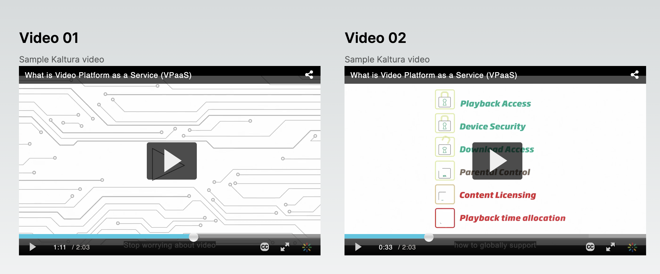 React Nextjs with kaltura video integration